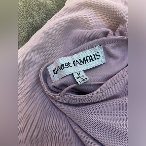 Lavender Mini Dress - Picture 3 of 3